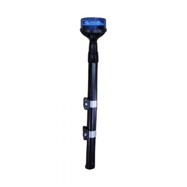 Mât Moto PHANTOM - 12 LEDs - Hauteur 710-1500 mm – Image 2